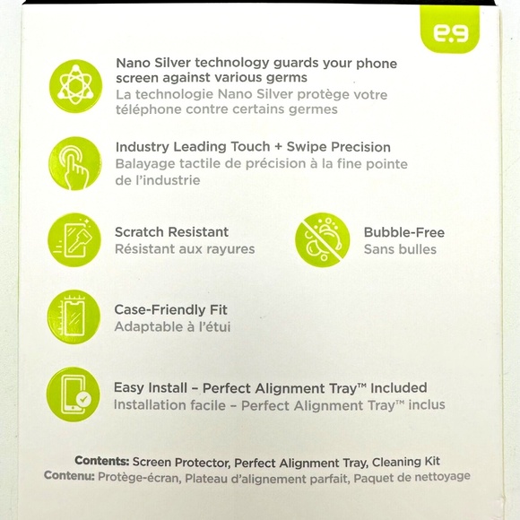 PureGear Steel 360 Tempered Glass Screen Protector for iPhone 14 Pro Max - Clear - Picture 3 of 5